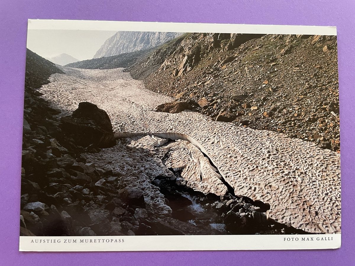 Cartoline postali: AK von Murettopass – Usato da Rümlang venduto da Kartenpost1