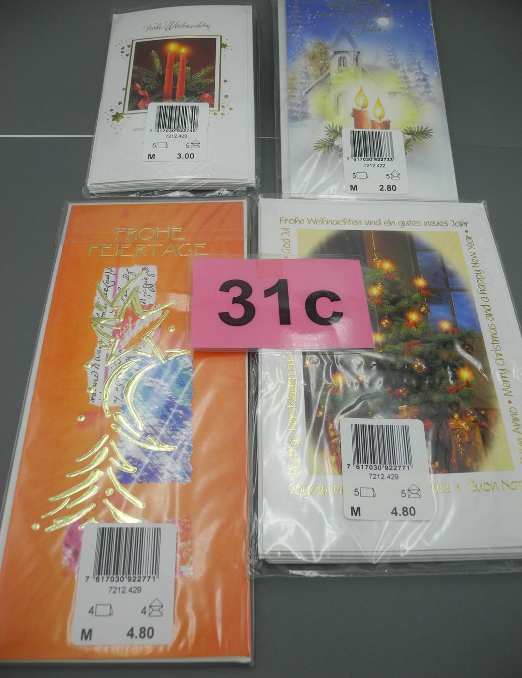 Cartoline: 19 Weihnachtskarten, div. Motive, Nr. 31c – Nuovo e nell'imballaggio originale da Kottwil venduto da Crazyrolf 3