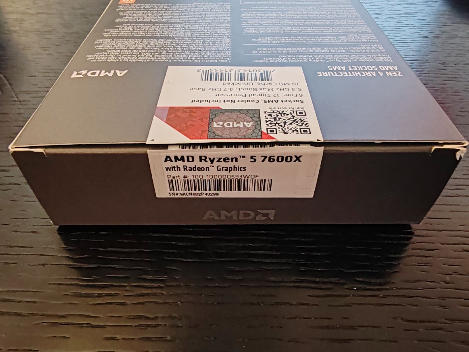 Amd Composants électroniques: AMD Ryzen 5 7600X Raphael processor - Neu – Neuf avec emballage d'origine à Bern par PrettyGood 2