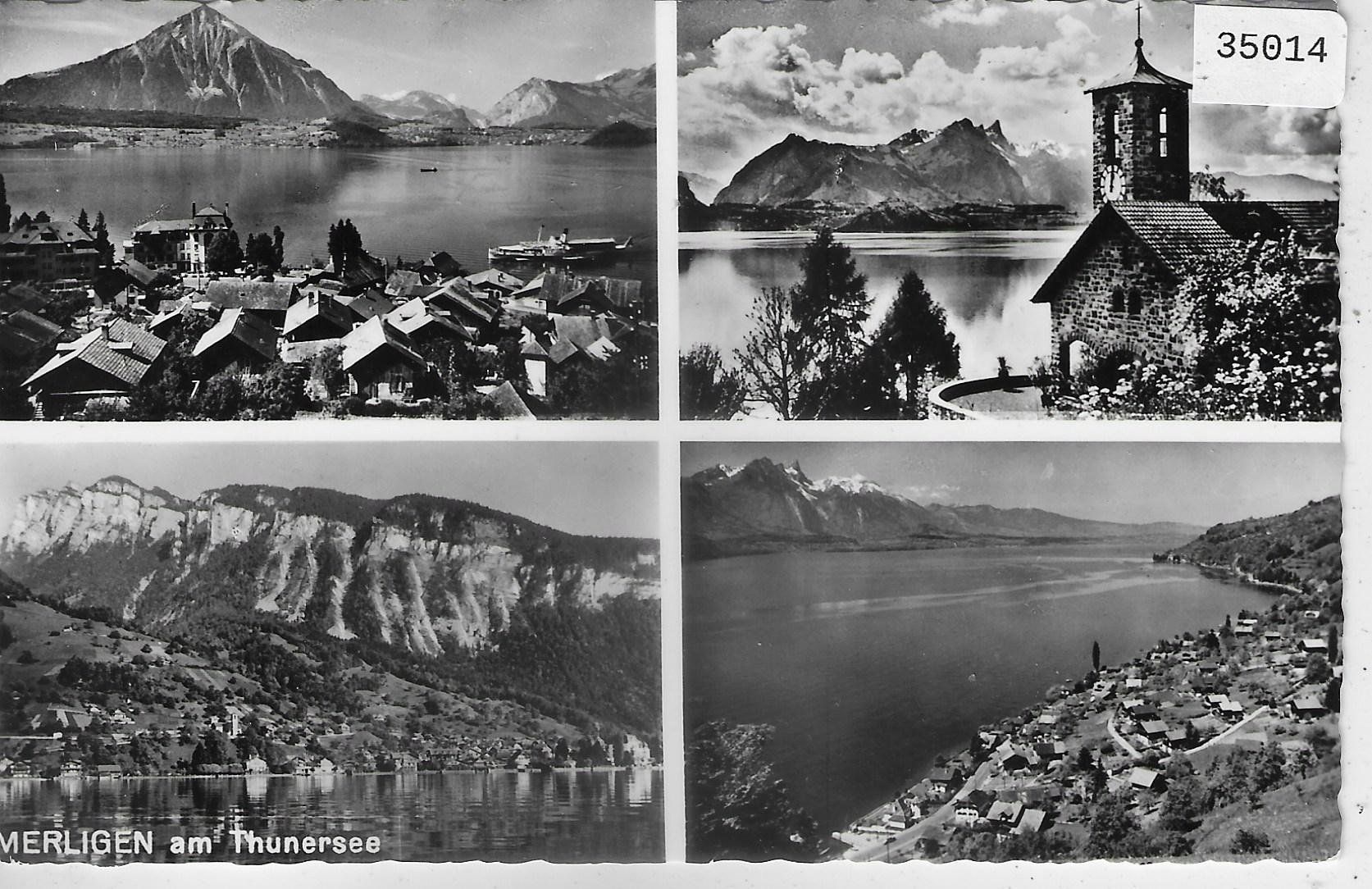 Ansichtskarten: Merlingen am Thunersee - Multiview – Gebraucht aus Ettingen von Kartenplanet