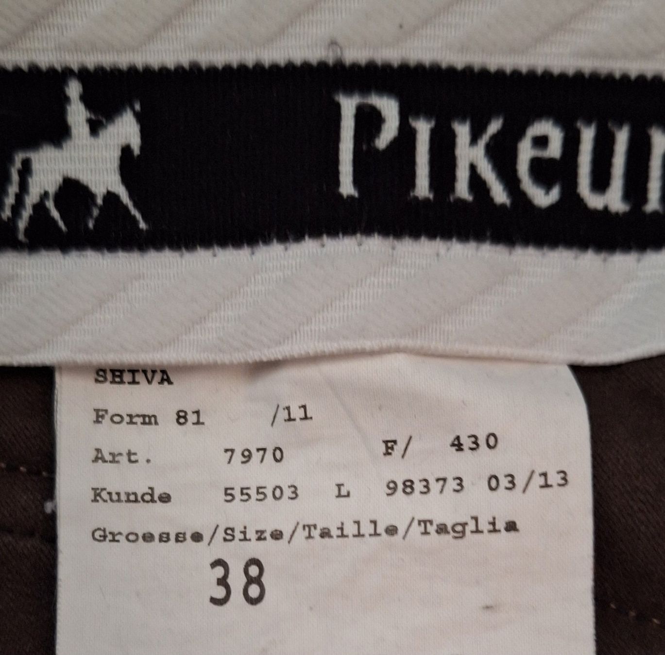 Pikeur Pantaloni: Neuwertige Pikeur-Reithose - 38 – Usato da Milken venduto da Dnybe 2