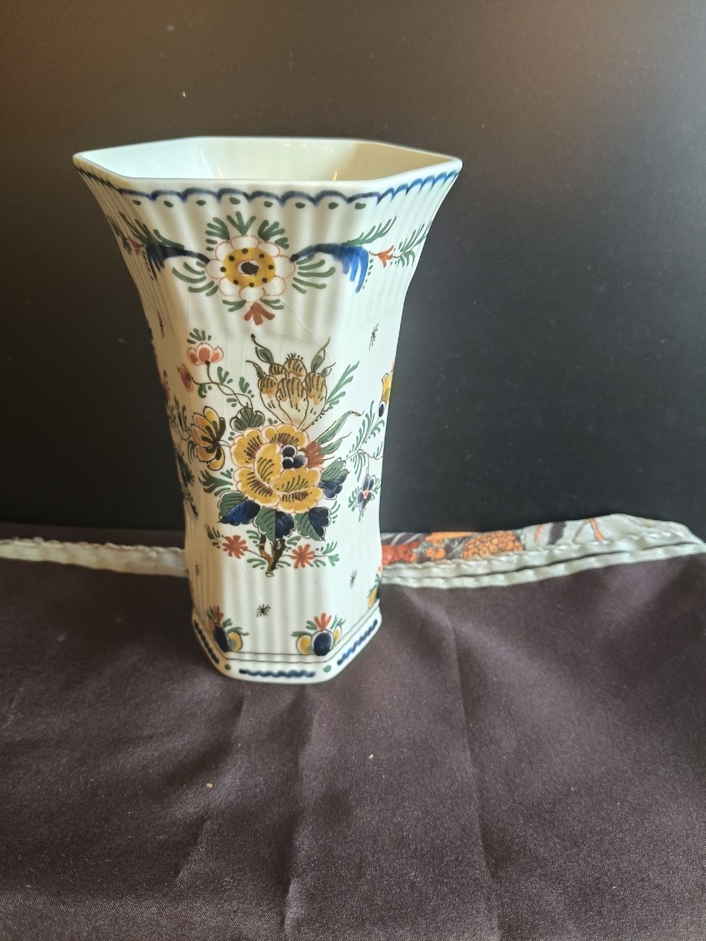 Vasi & Recipienti: Royal Delft Polychrome Vase  – Usato da Zwingen venduto da inf_2blh