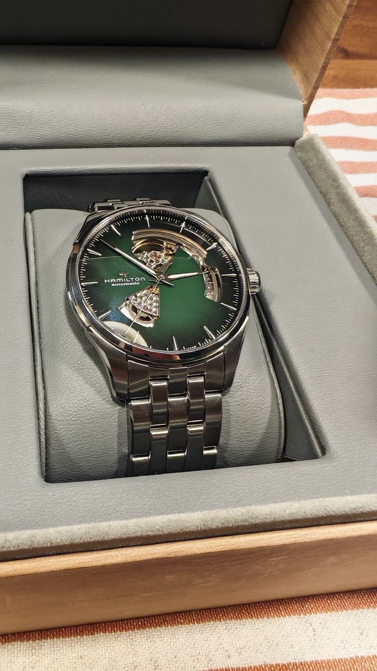 Hamilton Uhren: Hamilton Jazzmaster Open Heart Automatic 40mm – Neu und originalverpackt aus Oberengstringen von 156driver 2