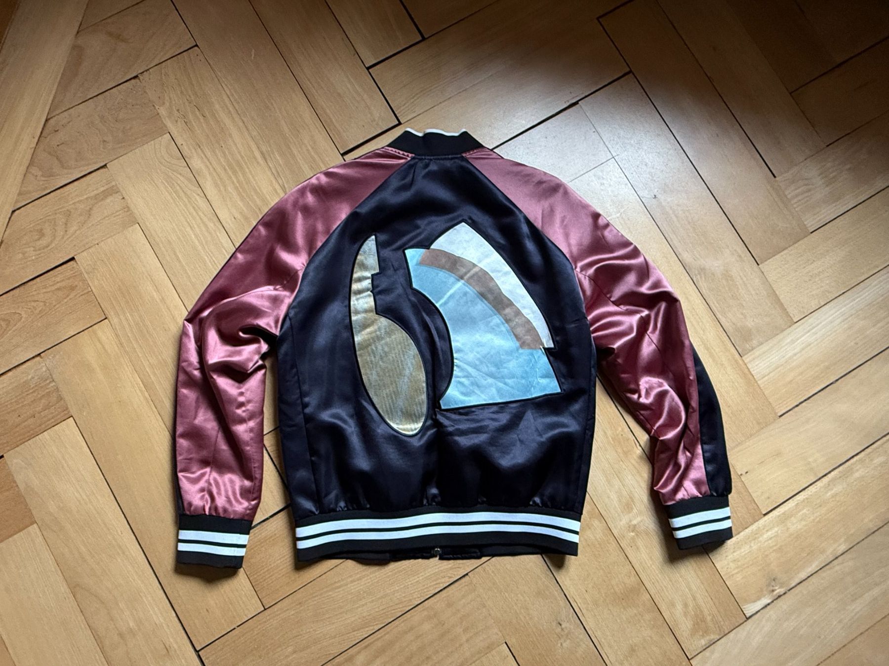 Vestes: SOLID HOMME - Bomberjacke mit Rücken-Patches 46 – D'occasion à Zürich par Diazaio 2