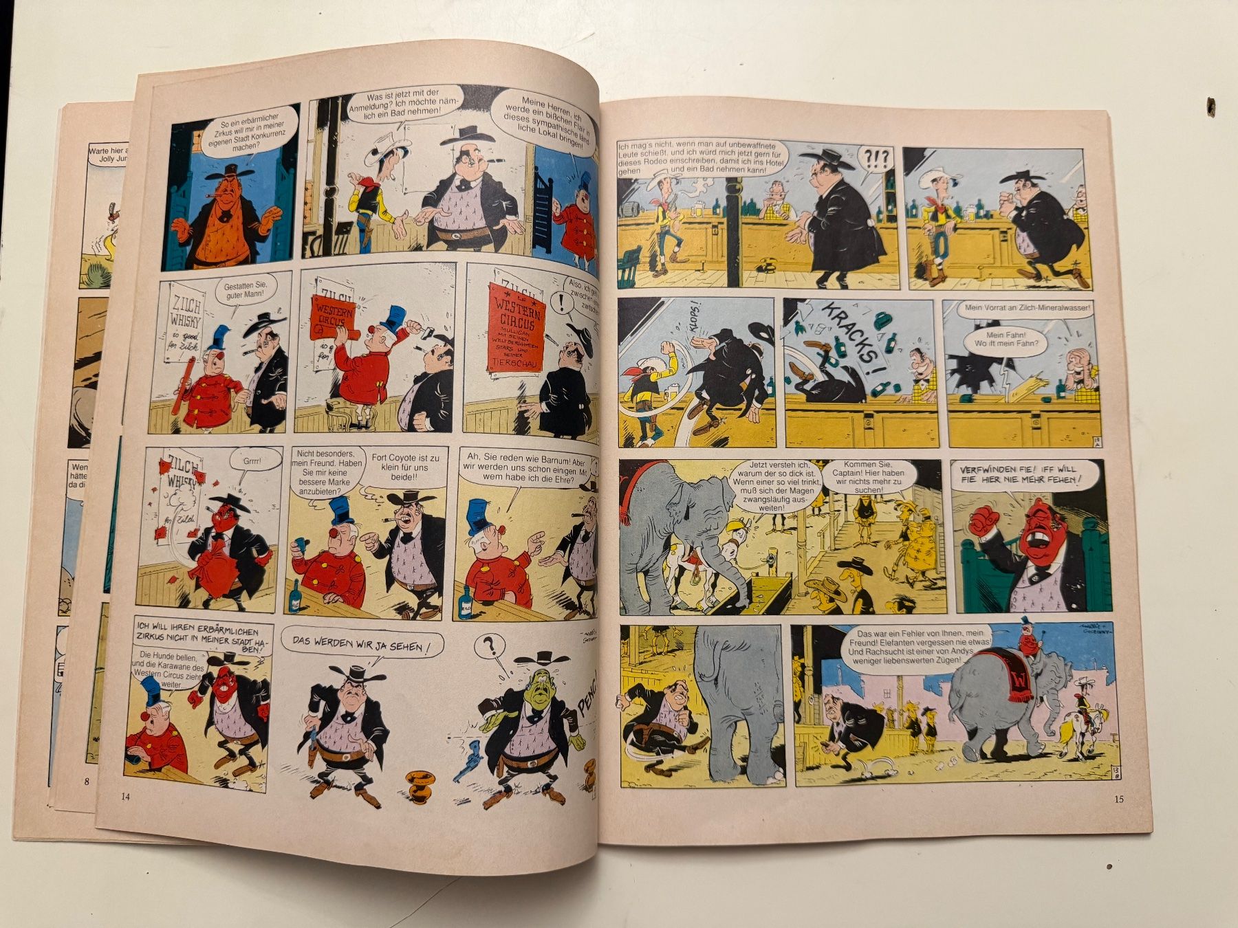 Comics: Lucky Luke Band 62 Western Circus – Gebraucht aus Münsingen von Ganjam 5