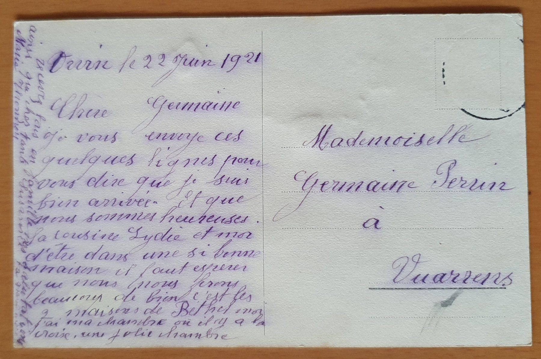 Cartoline postali: Orvin 1921 – Usato da Kreuzlingen venduto da Rschweiz1 1