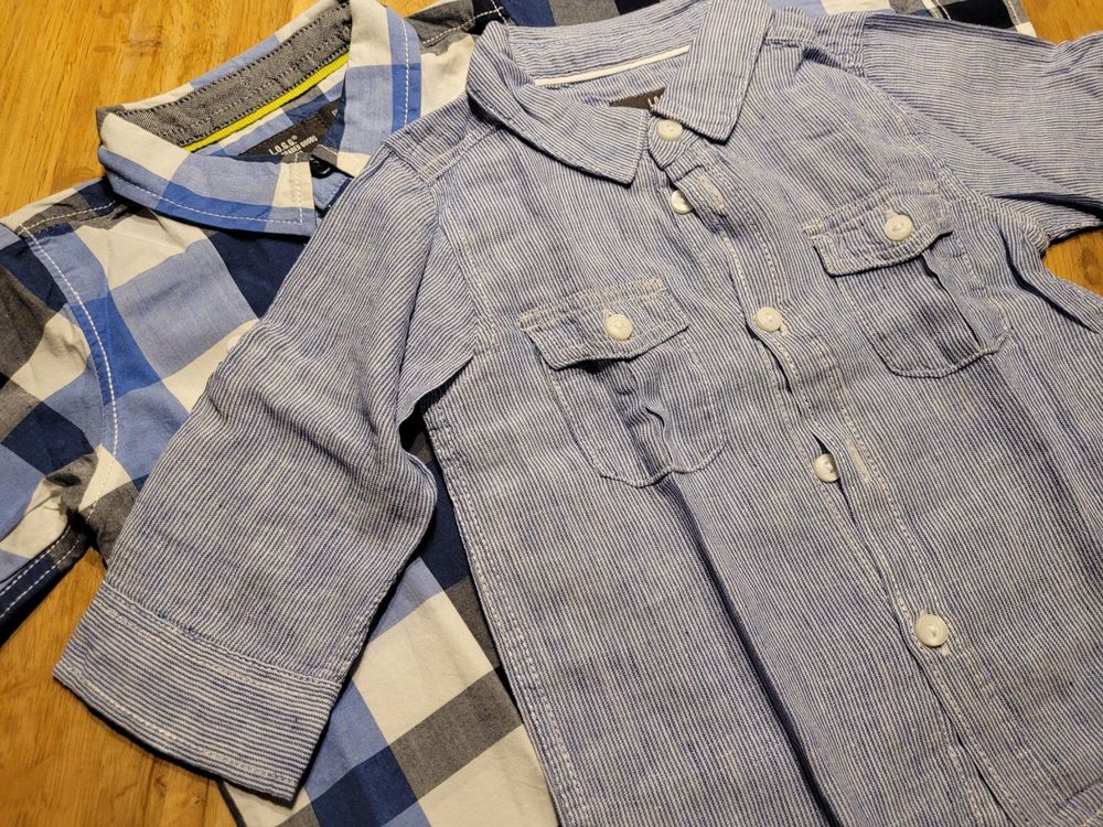 H&M Camicie, T-shirt & Polo: 68 - Grösse, 2er SET Hemd für Jungen – Usato da Nottwil venduto da echtMOMO 1