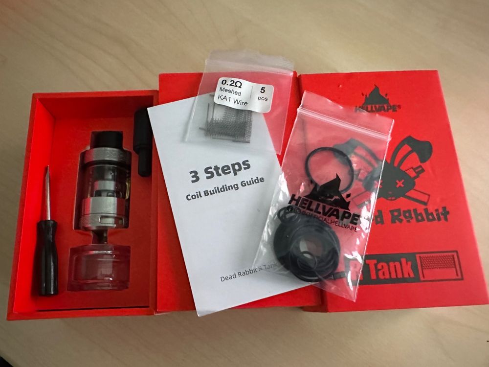 HellVape Dead Rabbit R Tank RTA | Kaufen auf Ricardo