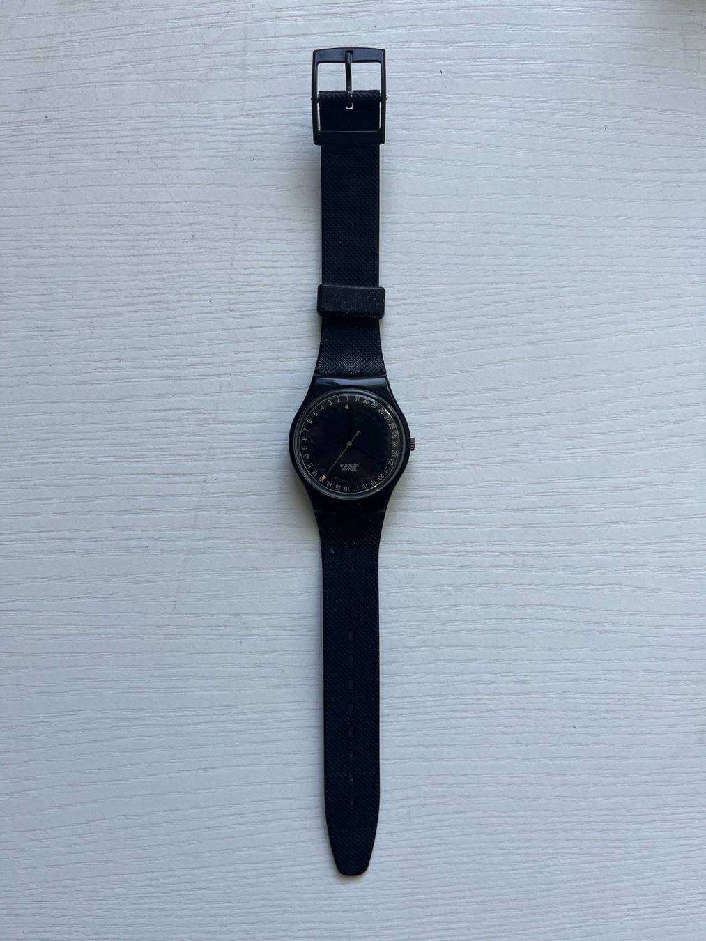 Swatch Orologi: Original Swatch Uhr, getragen – Usato da Dintikon venduto da Redgar58