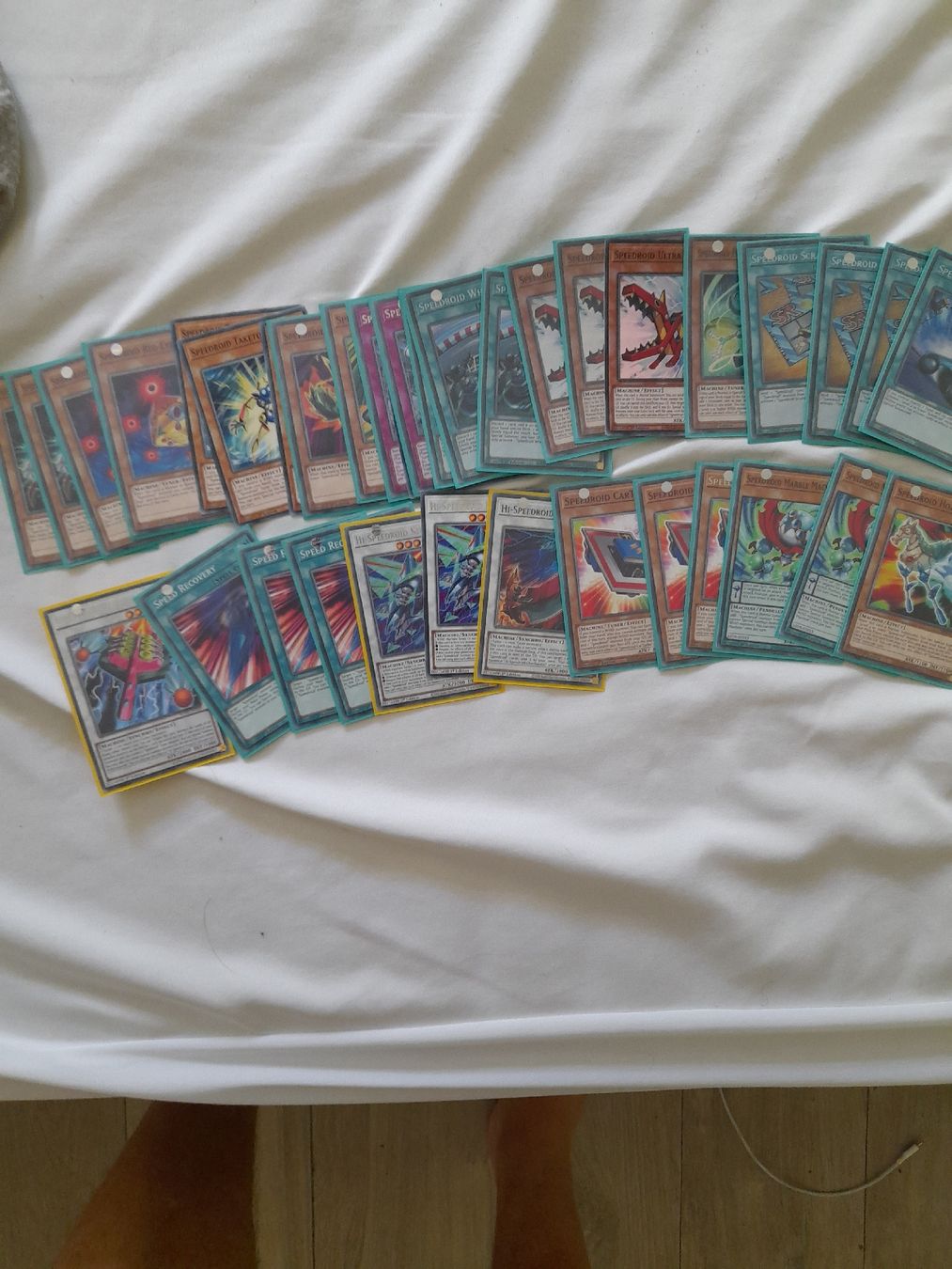 Karten: Yu-Gi-Oh! Speedroid Deck Core + Extras – 47 Karten – Neu (gemäss Beschreibung) aus Zürich von ras_7wlm