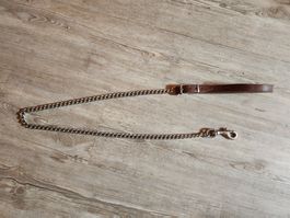 RETRO Hundeleine, Kettenleine 115cm