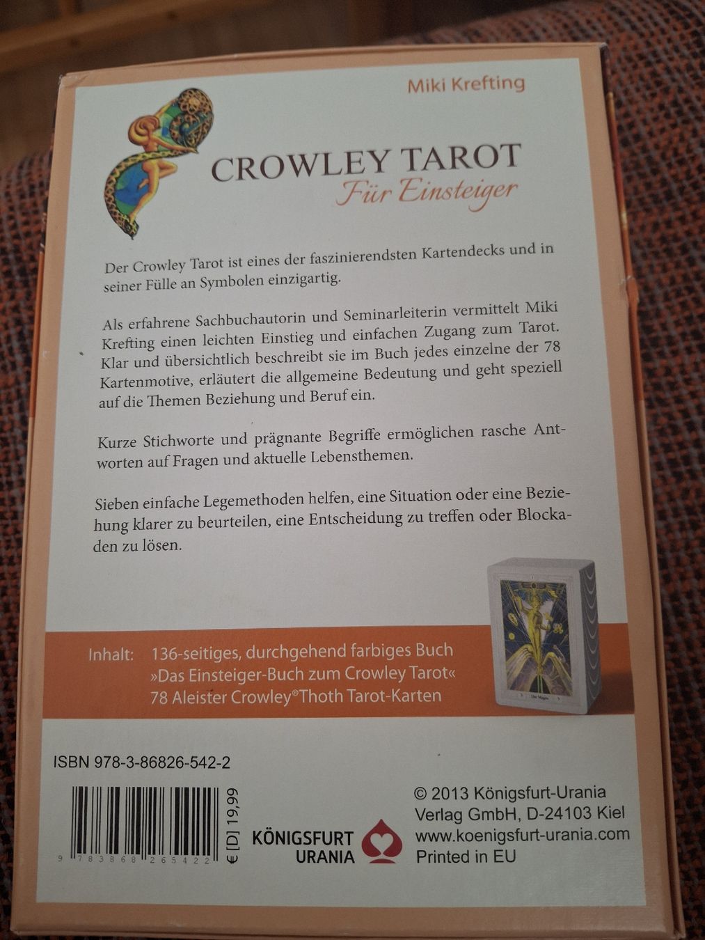 Libri: Aleister Crowley Tarot für einsteiger – Nuovo (secondo la descrizione) da Alpnach Dorf venduto da dek_s78g 1