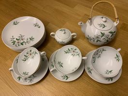 Kleines Tee Porzellan Set Krautheim Selb Bavaria