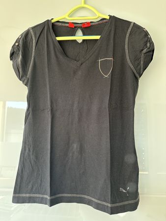 T-shirt Ferrari Puma noir, taille 40