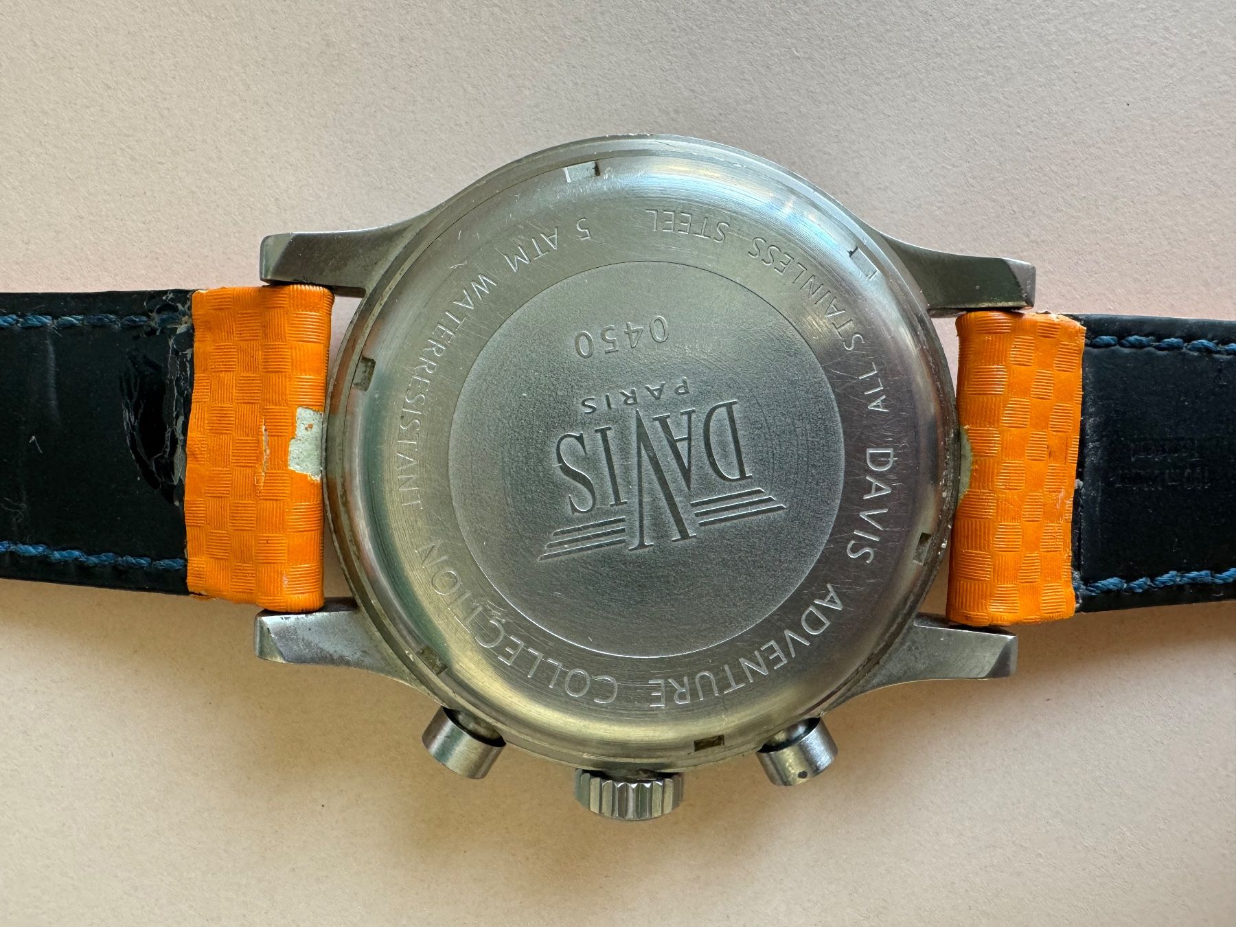 Orologi: Uhr Tachometer Davis, Aviamatic, 45 mm, mit Datumsanzeige – Usato da Zürich venduto da syl78 3
