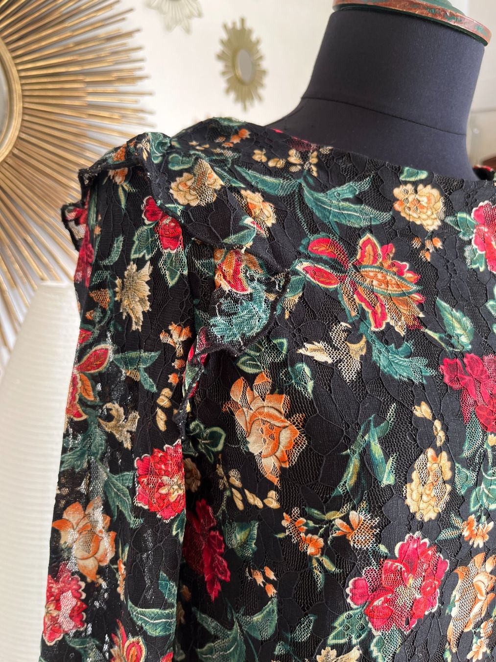 Promod Vestiti: Robe des fleurs et de la dentelle S/ PROMOD – Usato da Seiry venduto da vanille08 5