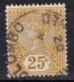 Ceylon, Mi 97a ⊙, KW € 1.90
