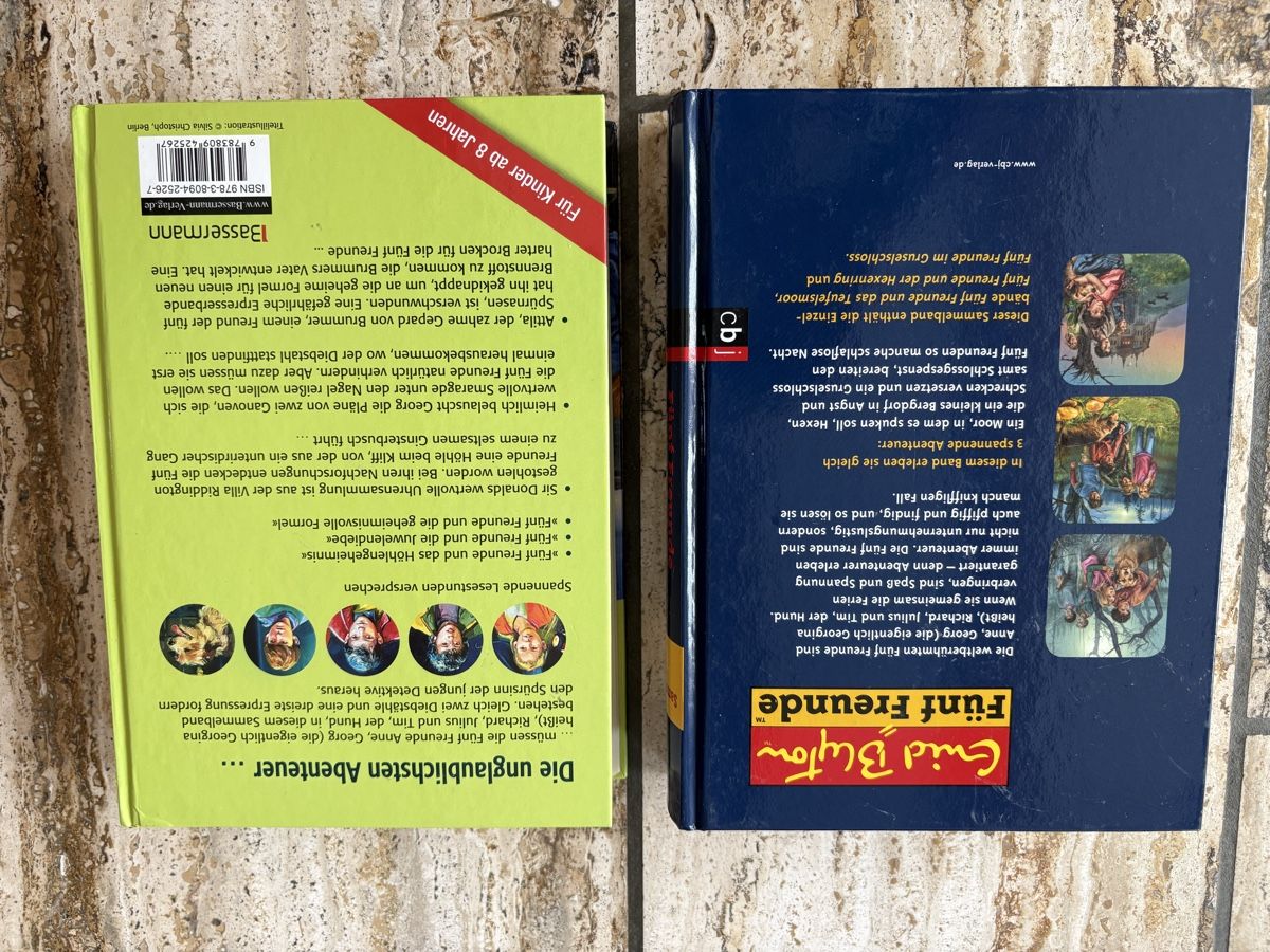 Libri: Fünf Freunde Sammelbänder – Usato da Nürensdorf venduto da Yellowstone09 1