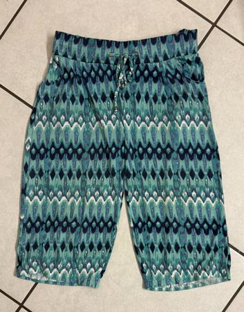 Damen Capri Hose Ellen Amber Grösse L gemustert guter Zustan