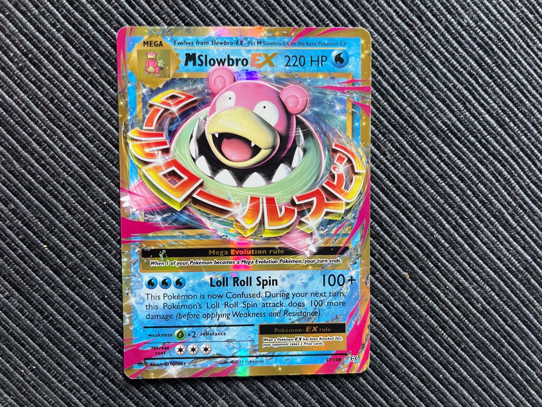 Pokémon Carte collezionabili: Pokemon Mega Slowbro EX XY Evolutions – Usato da Wabern venduto da Collectfun