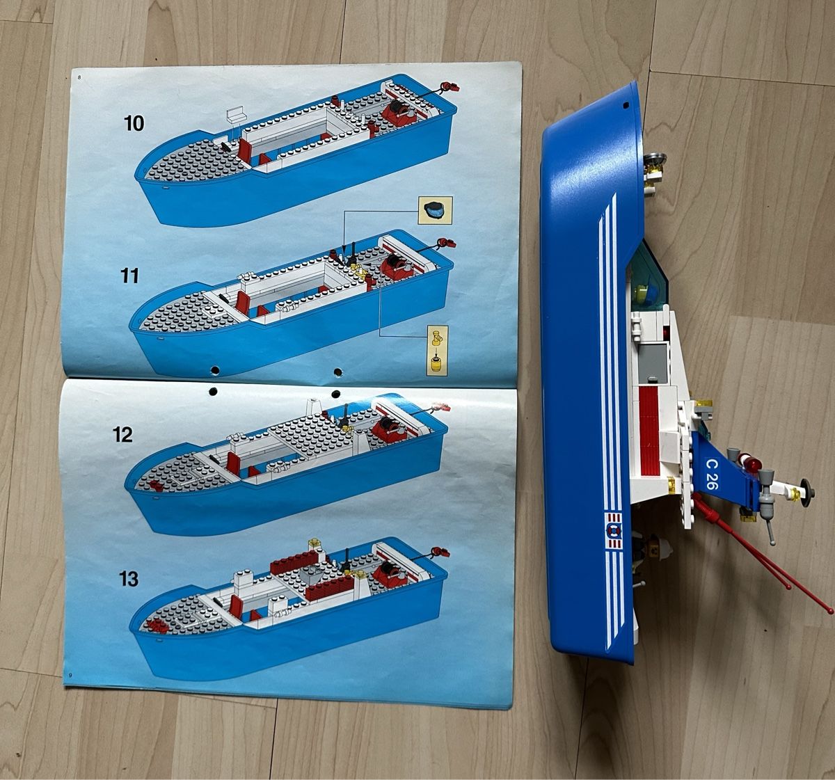 Lego Giocattoli: Lego System 4022 Seecutter C26 Schnellboot Boot – Usato da Haegendorf venduto da Chruege 2