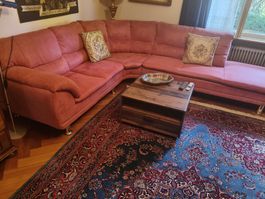  Ecksofa aus Stoff 