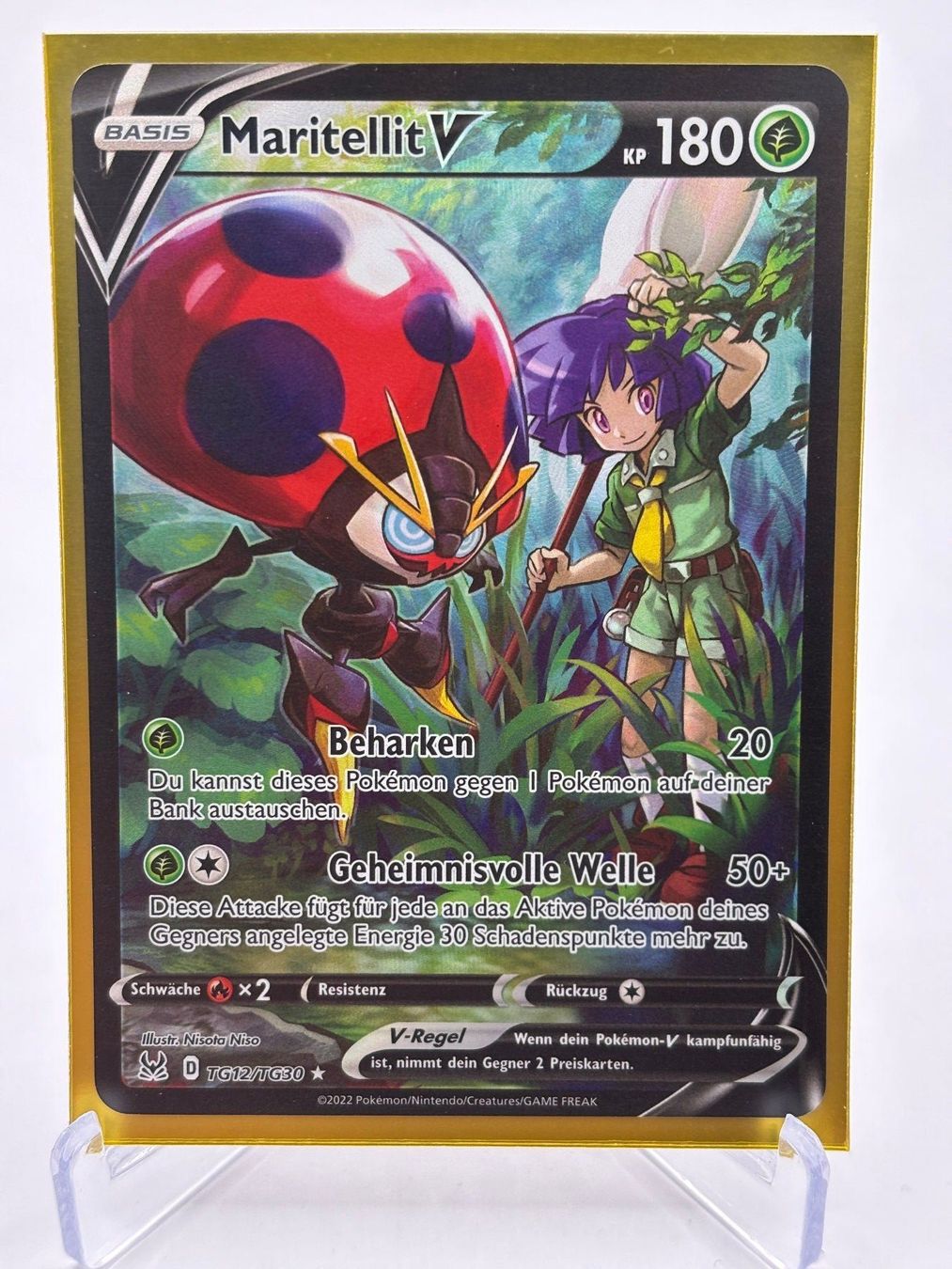 Pokémon Carte collezionabili: Verlorener Ursprung - Maritellit V  (LOR TG12) - DE – Nuovo (secondo la descrizione) da Allschwil venduto da Bullach