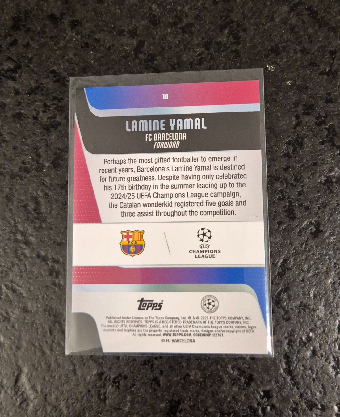 Topps Carte collezionabili: Lamine Yamal - Barcelona - Topps – Nuovo (secondo la descrizione) da Burg AG venduto da Danoe 1