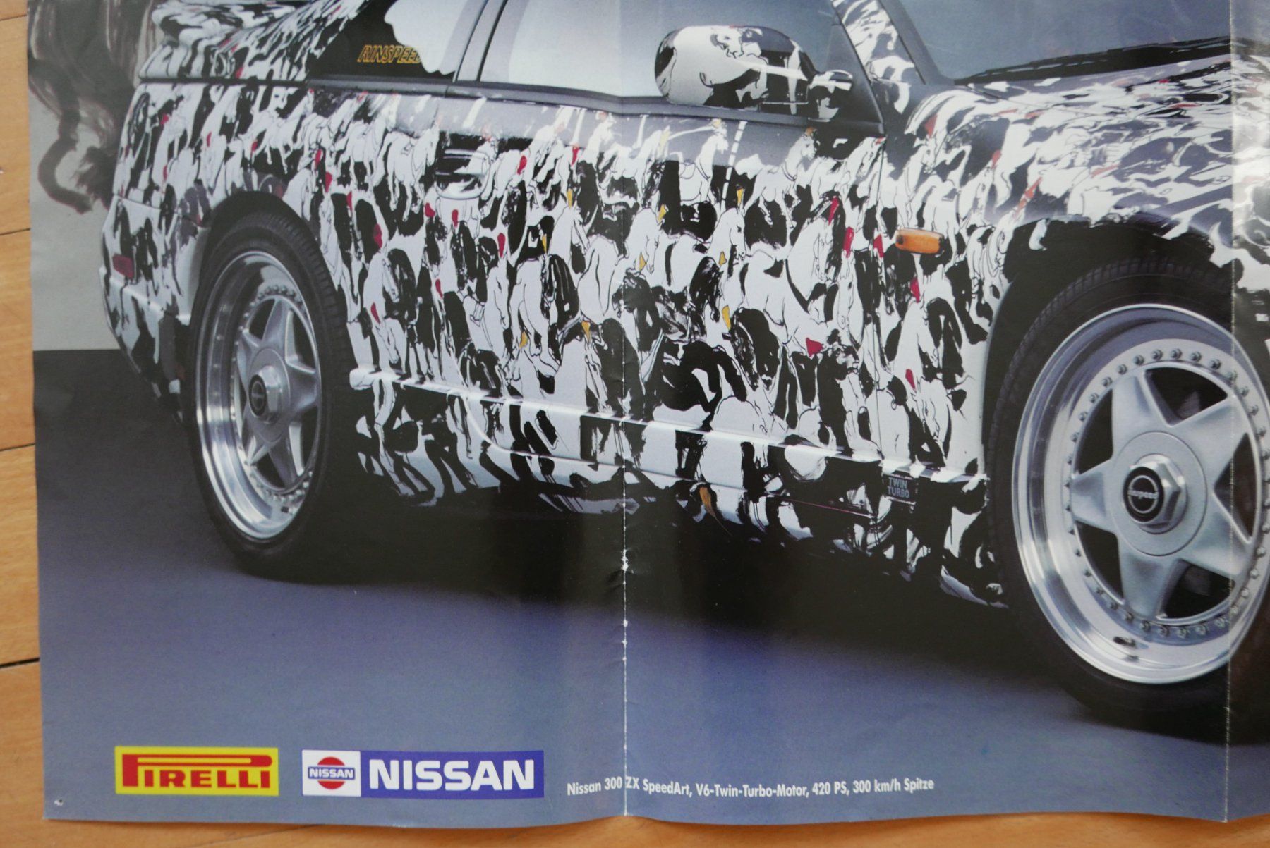 Foto & Immagini: Poster Rinspeed Nissan 1992 – Usato da Rotkreuz venduto da nigal 1