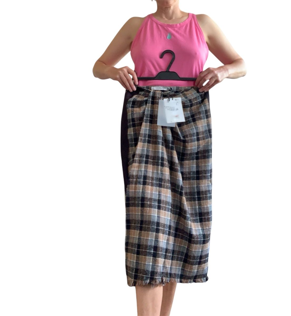 Zara Röcke: Zara Skirt - Check Print - Size S. – Neu (gemäss Beschreibung) aus Dübendorf von S1973E 1