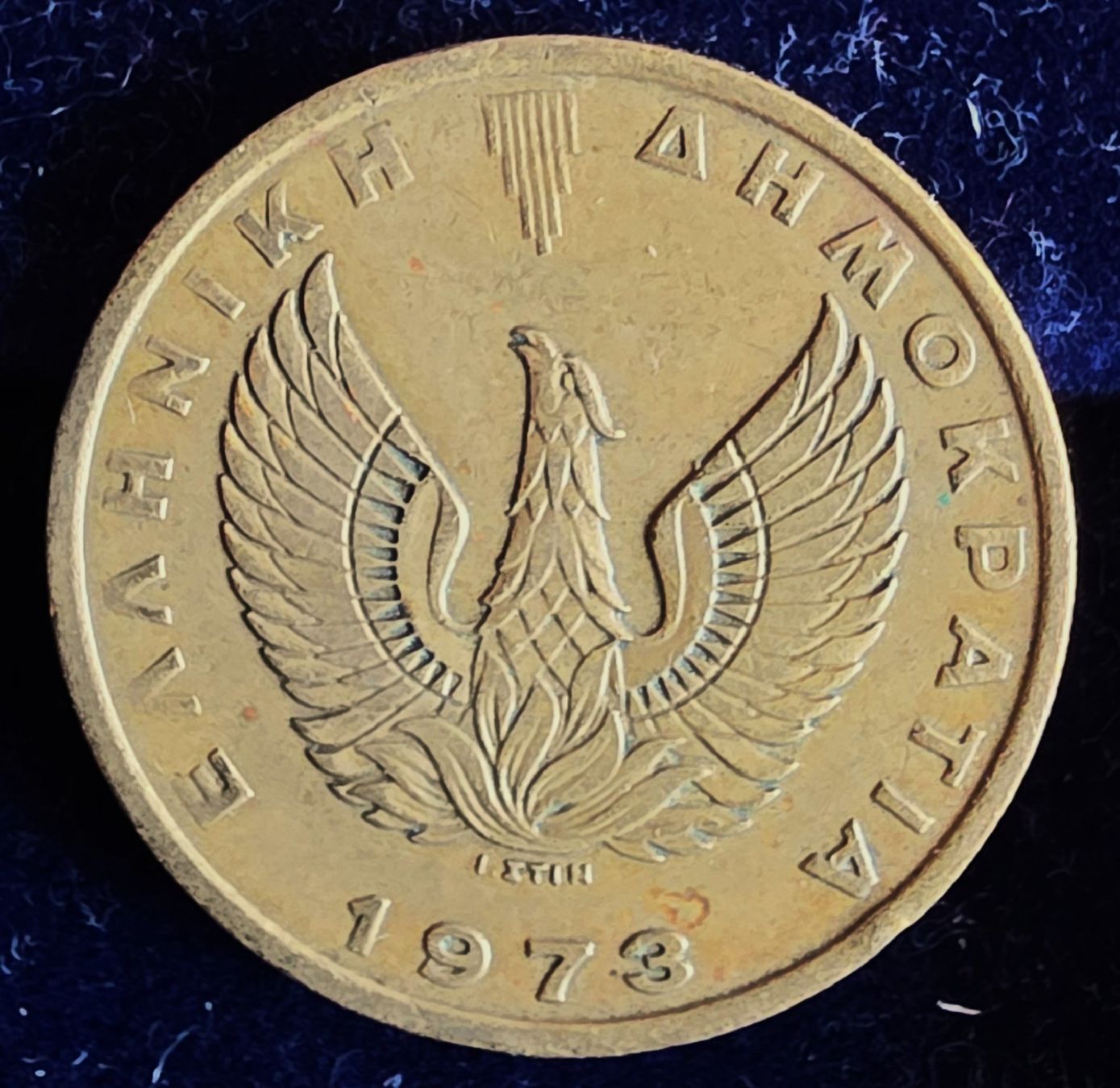 Tutti le monete: GRIECHENLAND 2 DRACME 1973 – Usato da winterthur venduto da CoinPassion 1