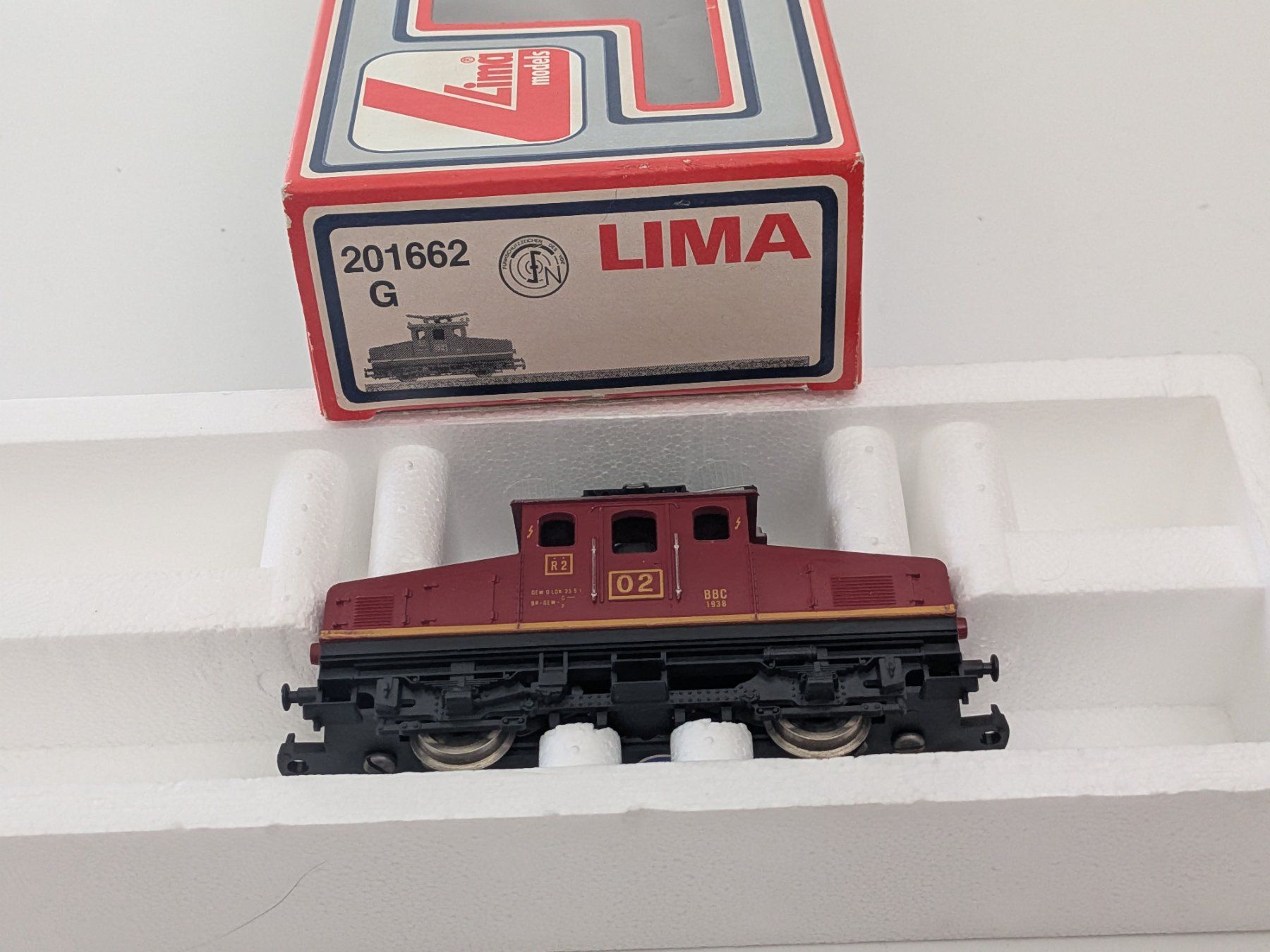 Lima Modellini di ferrovie: Lima Lokomotive 201662 – Usato da Künten venduto da Dfog 1