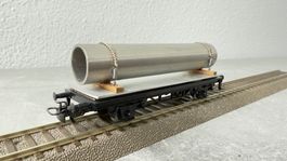 Märklin Güterwagen mit Eisenrohr „Sonderanfertigung“  H0 DC