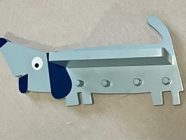 TCHIBO Kinderregal „Hund“ in blau
