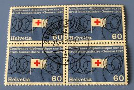 4 er Block Nr.563 mit Vollstempel Delemo