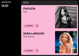 1 Ticket Zara Larsson am 12.7.2026 am Jazz Festival Montreux