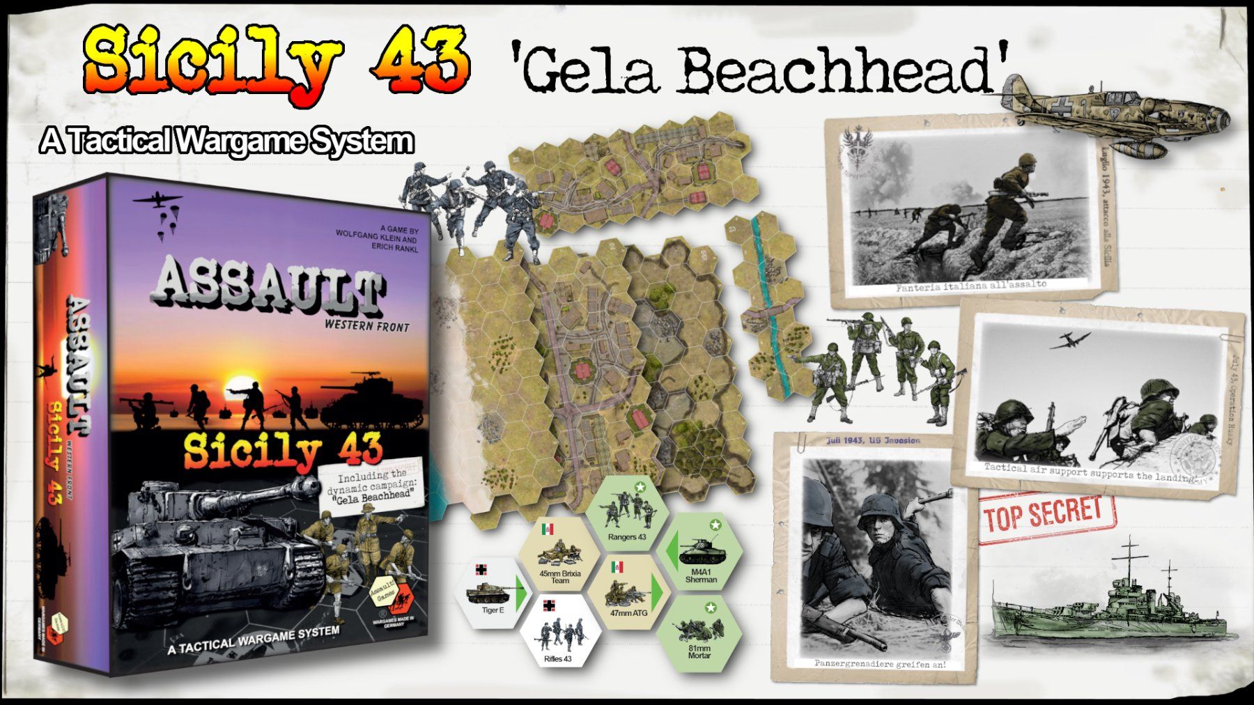 Giochi: Assault Games Sicily 43 Gela Beachhead – Nuovo e nell'imballaggio originale da Jonschwil venduto da m_e_yv57 7