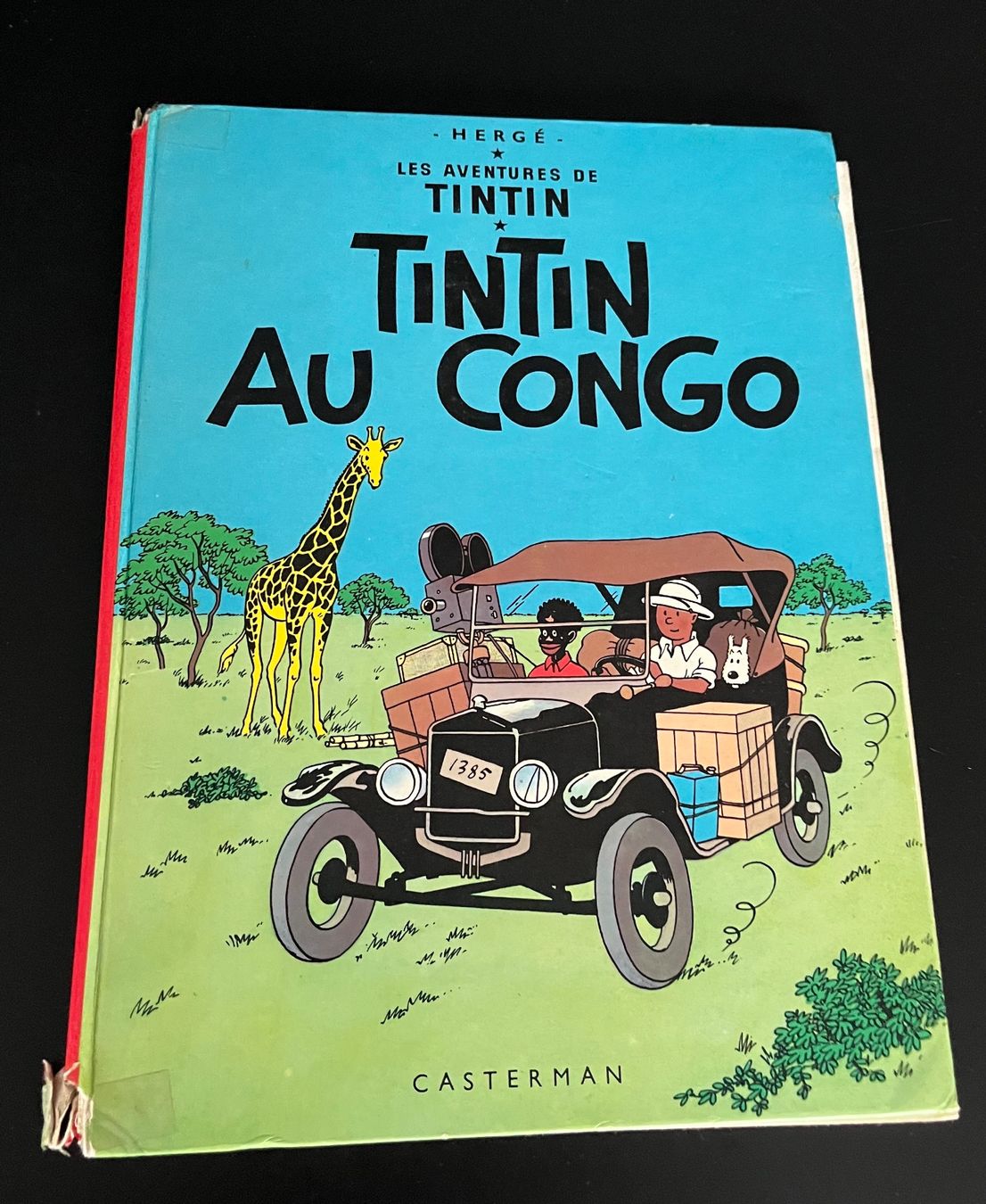 Fumetti: HERGE - TINTIN AU CONGO - CASTERMANN - 1970 – Usato da Courgenay venduto da Kolfree
