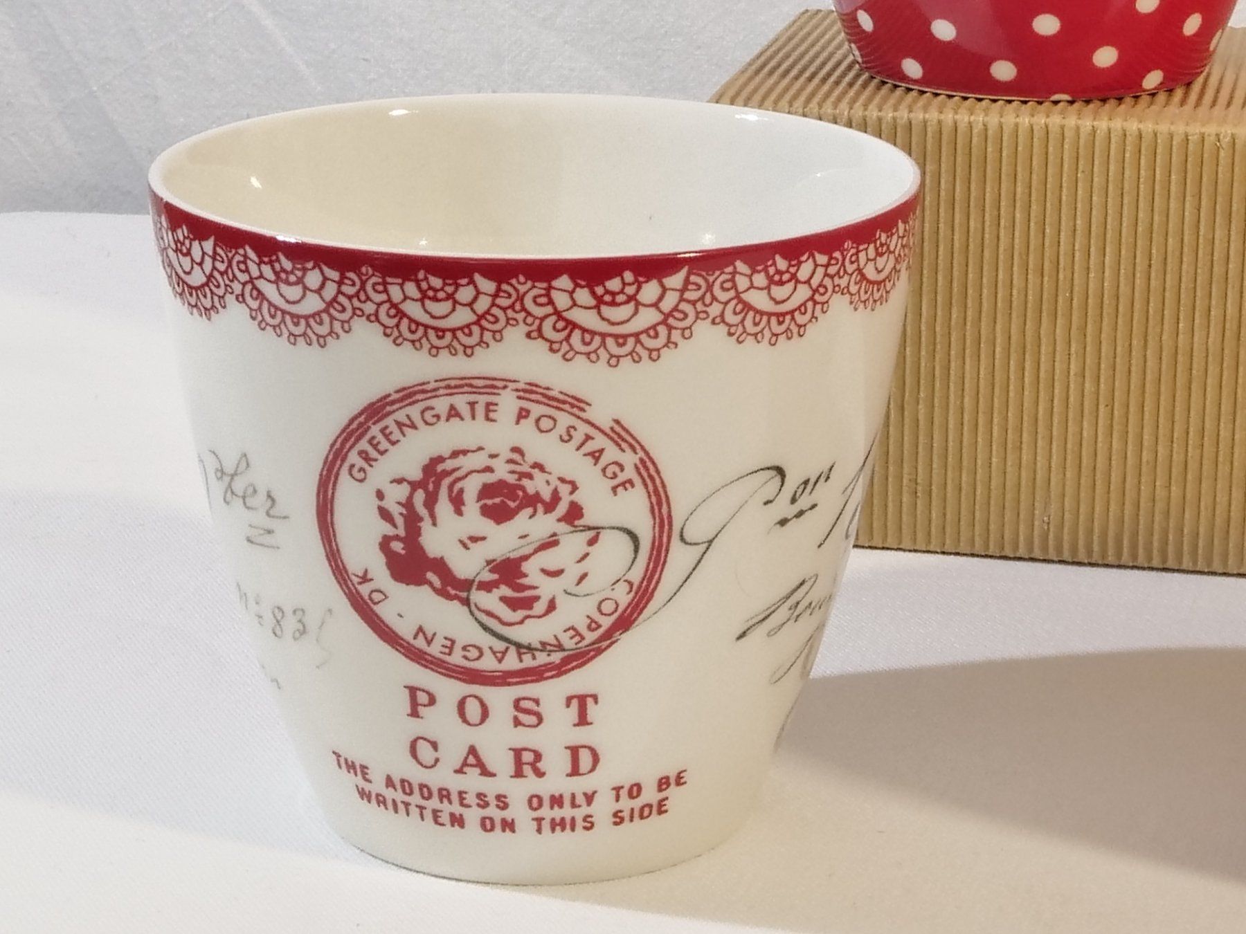 Greengate Tassen: 6 Green Gate Kaffebecher / Mug – Gebraucht aus Lustmühle von Glatisant 3