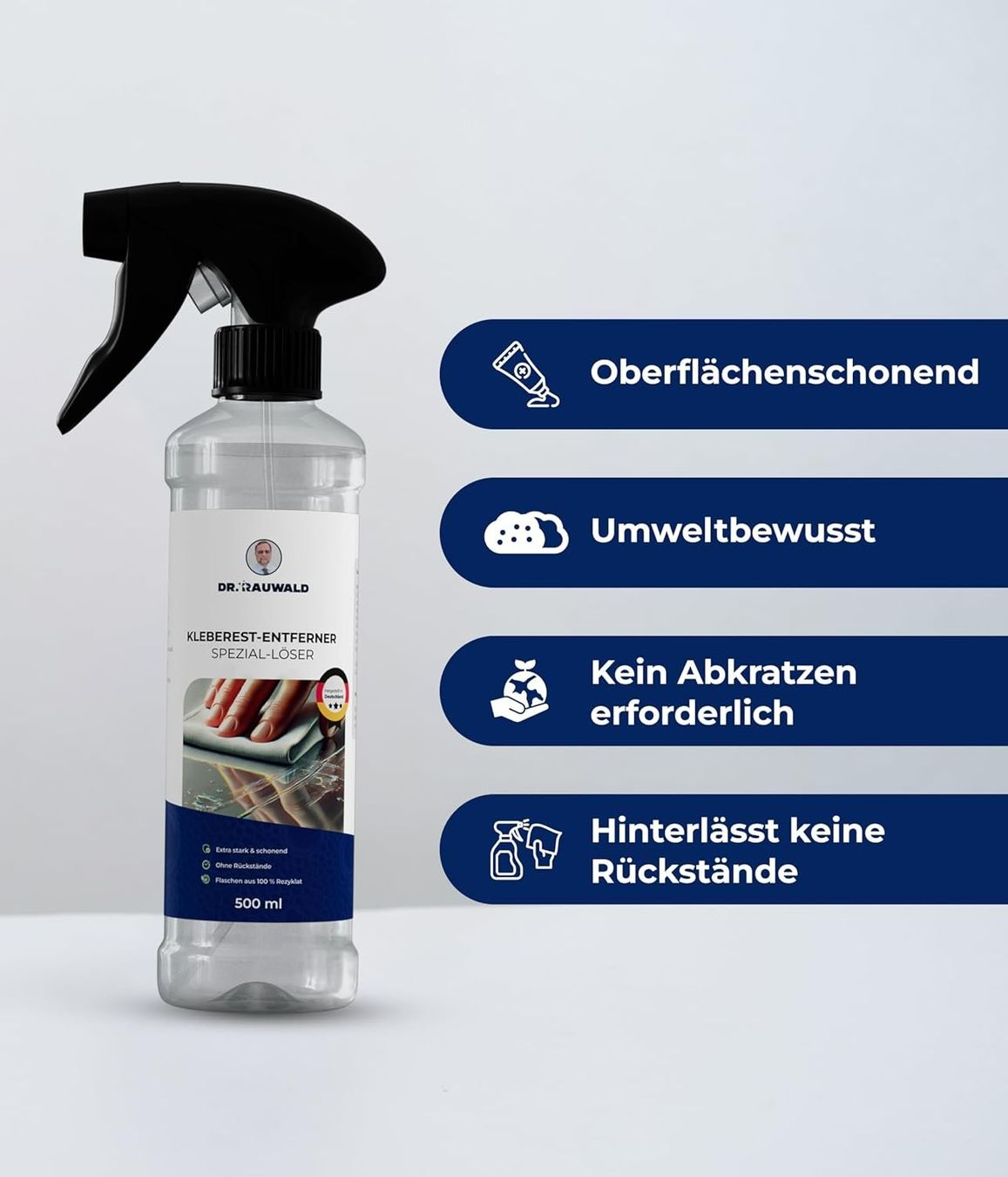 Prodotti di pulizia: Kleberestentferner 500ml mit Reinigungstuch – Nuovo e nell'imballaggio originale da Suhr venduto da SchnapperCH 2