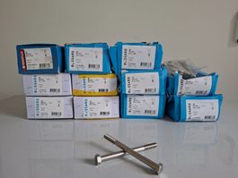 Sechskantschrauben mi Schaft M8x100/A4