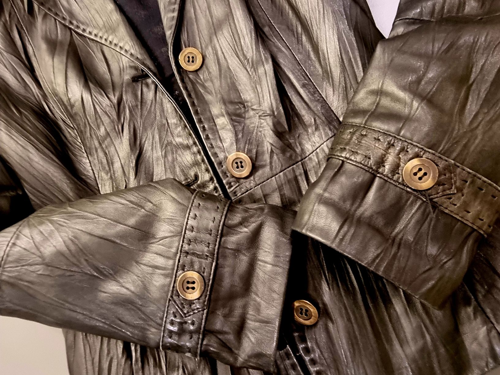Giacche: Leder Jacke,  Gr. 38, Schwarz – Usato da Rorschacherberg venduto da Olgamedved 2