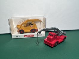 2 x Demag Mobilkran von Wiking in 1/87