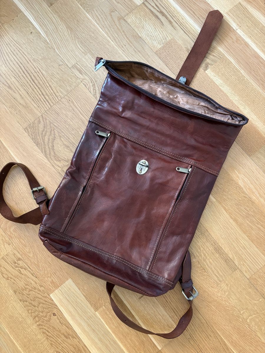 Zaini: Lederrucksack, neu – Nuovo e nell'imballaggio originale da Bern venduto da janamitro 3