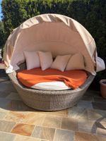 Sonneninsel Sylt Rattan Creme