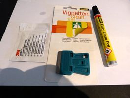 Scotch Vignetten Clean Set mit Stift und Schaber gebraucht