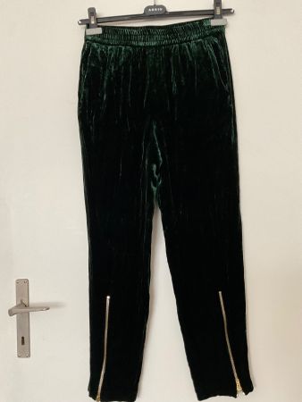 SANDRO Paris Hose Pants Gr 2, S Grün NEUWERTIG