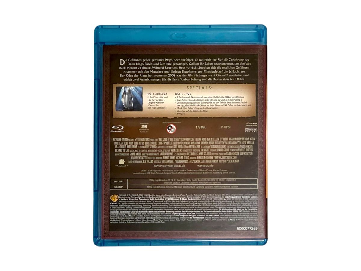 Tutti i DVDs: Herr der Ringe Trilogie - Blu-ray - Top Zustand! – Usato da Luzern venduto da woti-shop 6