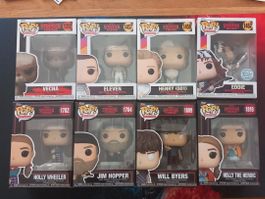 8 Funko Pop Stranger Things - VECNA - ELEVEN - HOLLY - WILL