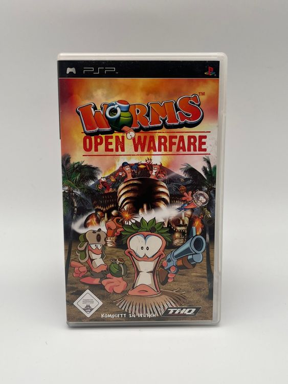 Jeu Worms 2 Open Warfare – Version PSP, État Correct, Compatible PAL